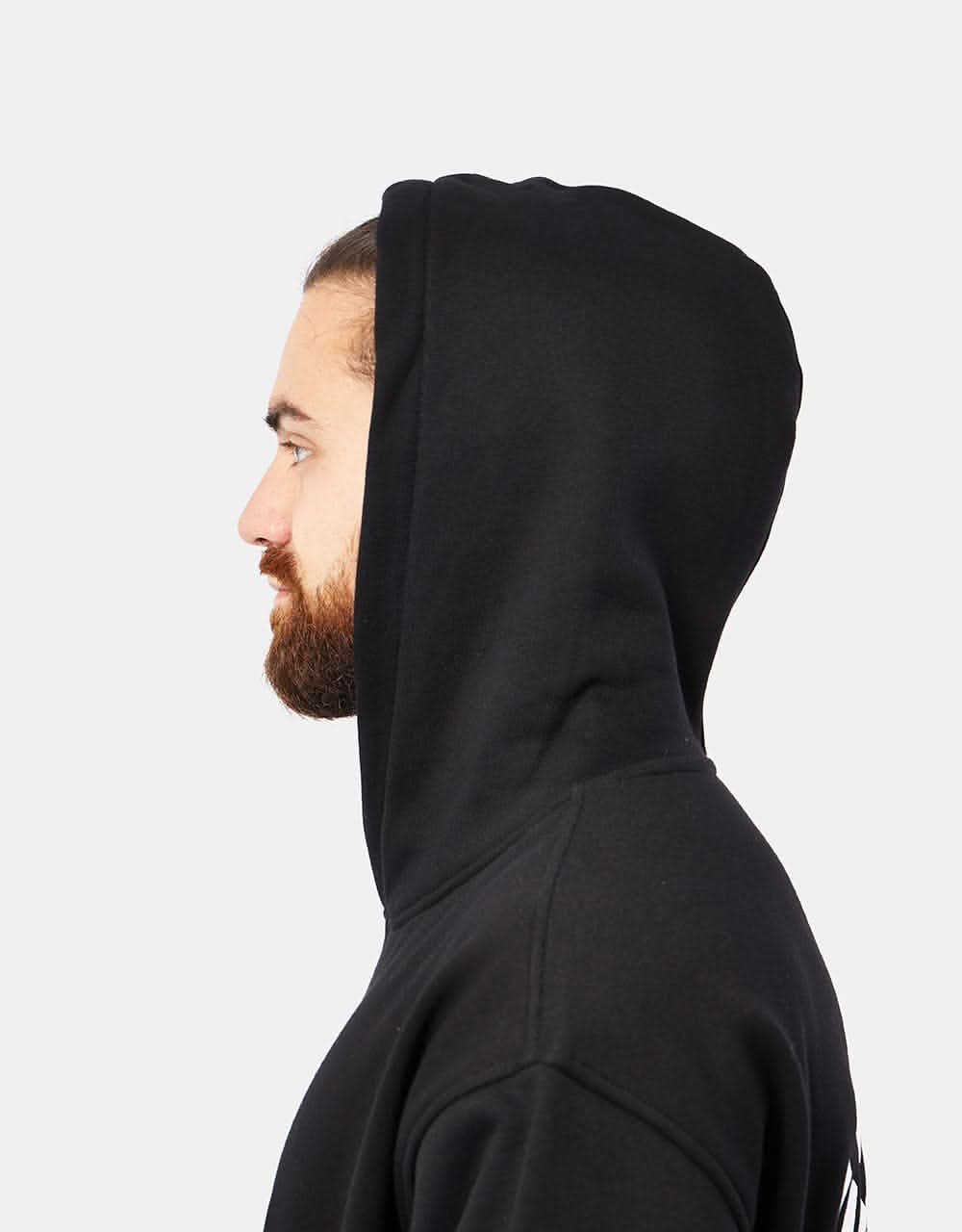 Primitive x Independent Global Heavyweight Embroidered Pullover Hoodie - Black