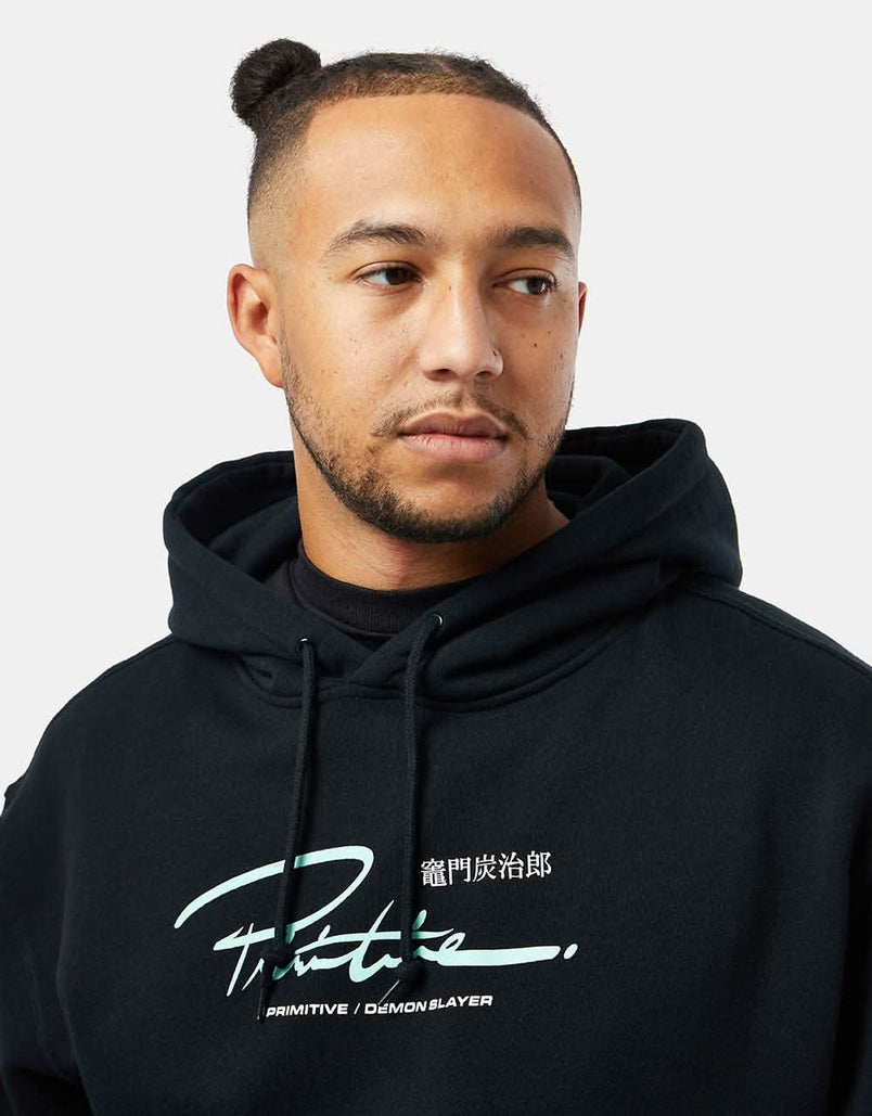 Primitive x Demon Slayer Tanjiro Pullover Hoodie - Black – Route One