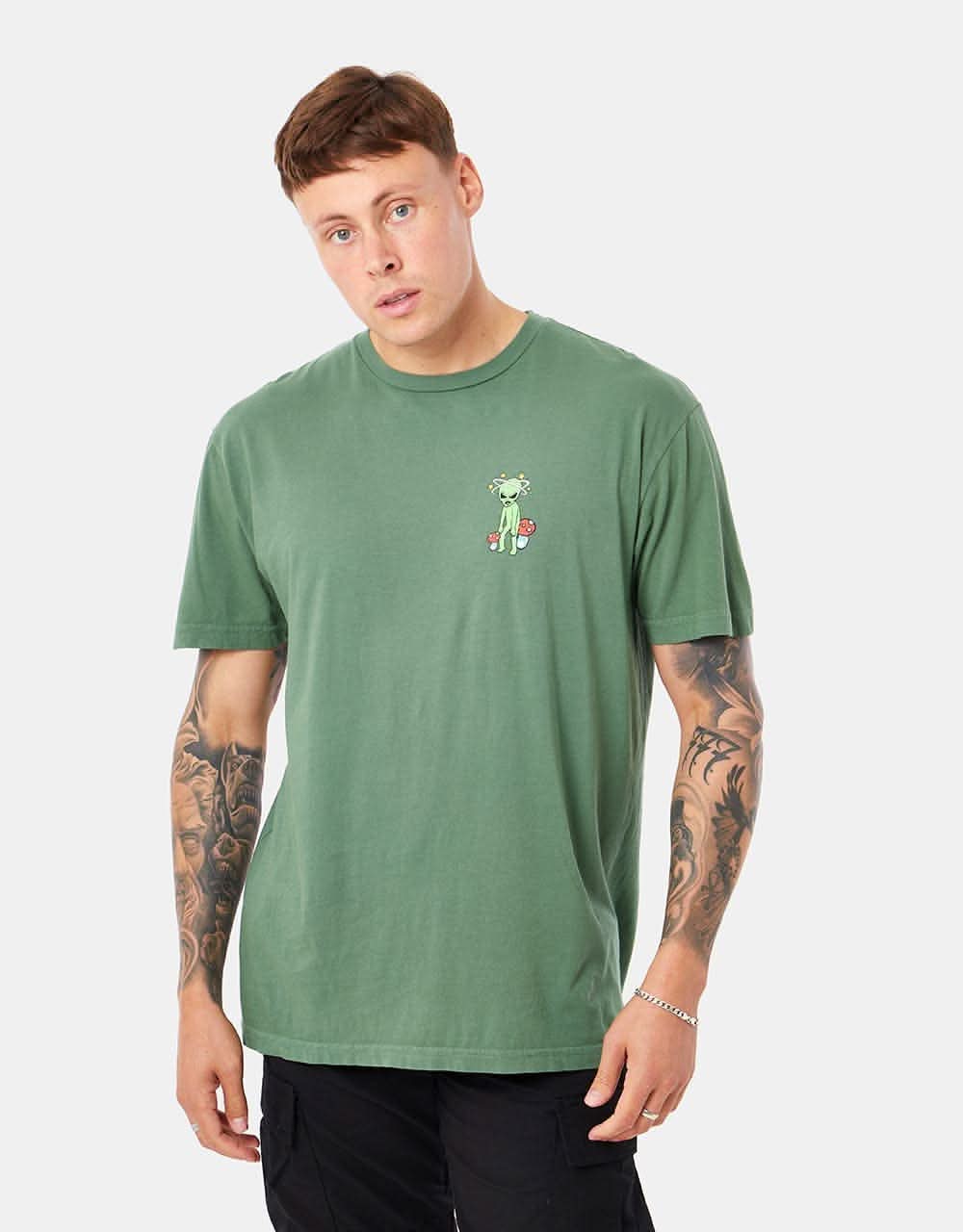RIPNDIP Space Gang T-Shirt - Olive