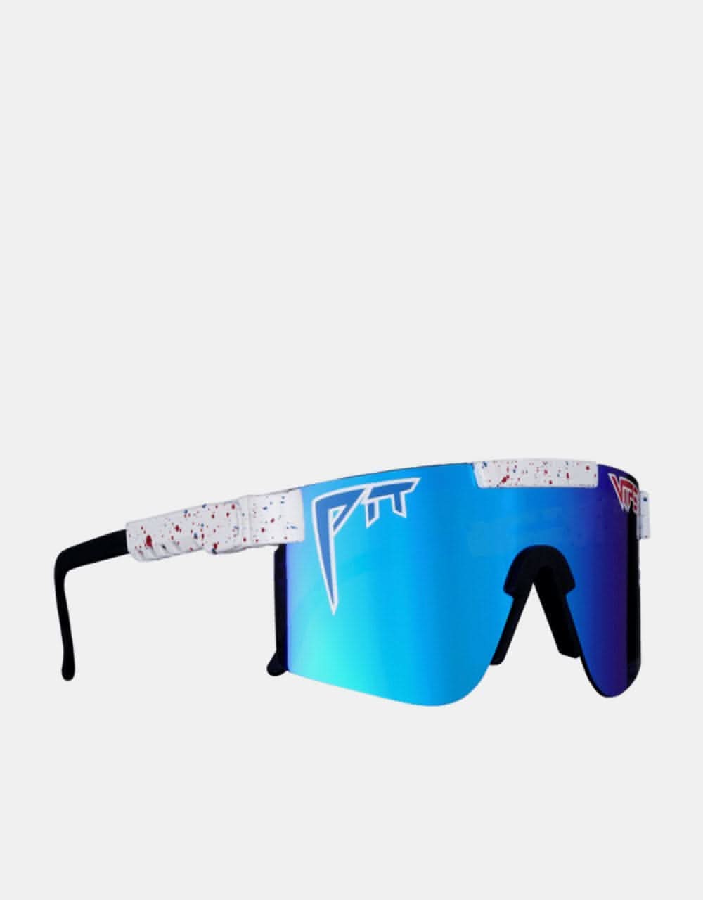 Pit Viper Absolute Freedom Polarized Sunglasses - Blue Revo Mirror