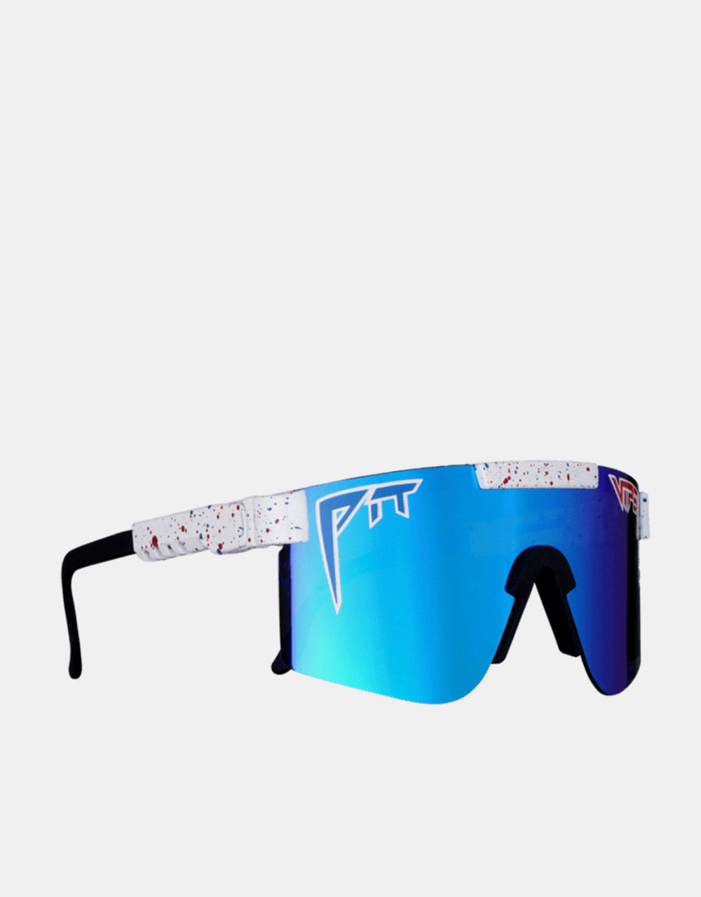 Pit Viper Absolute Freedom Double Wide Sunglasses - Blue Revo Mirror