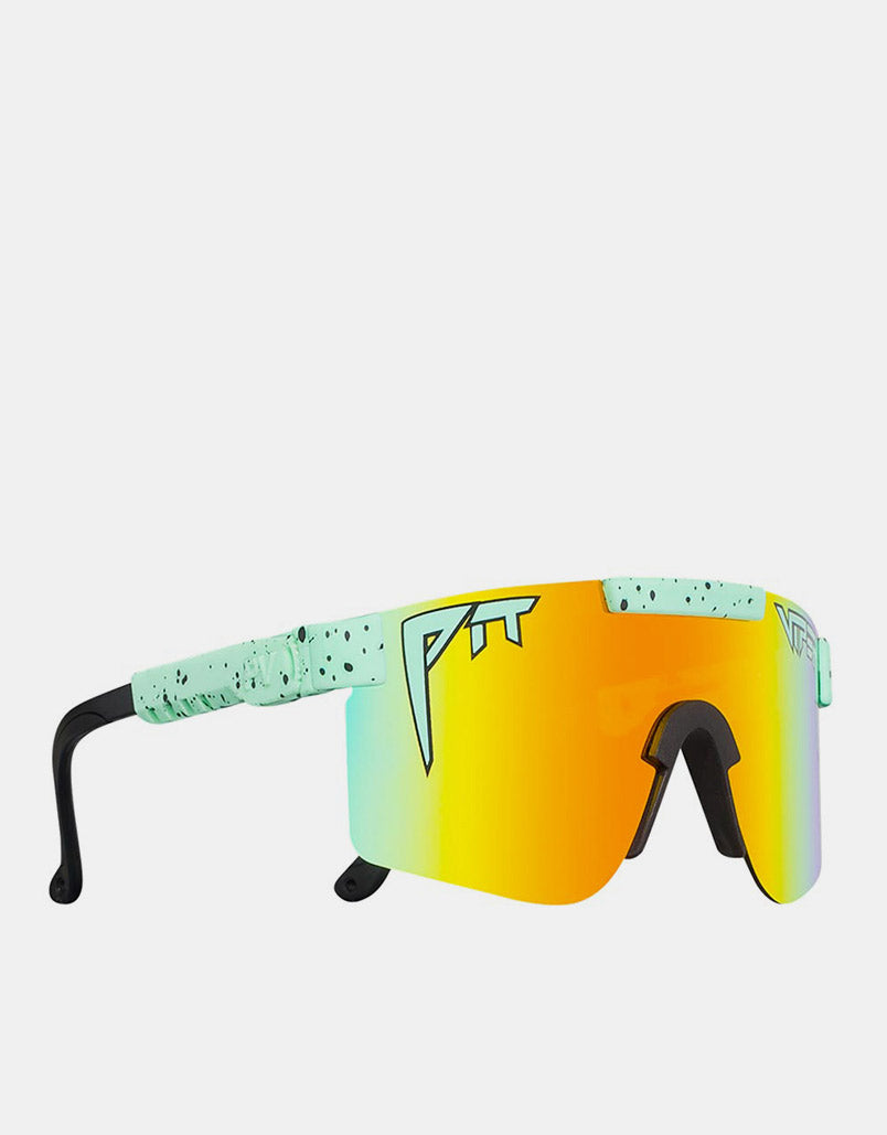 Pit Viper Poseidon Double Wide Sunglasses - Rainbow Mirror