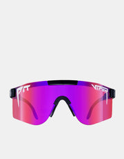 Pit Viper Mud Slinger Double Wide Sunglasses - Amber Reflective