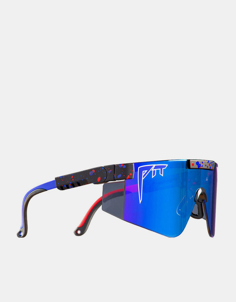 Pit Viper Peacekeeper Sunglasses - Blue Revo Mirror