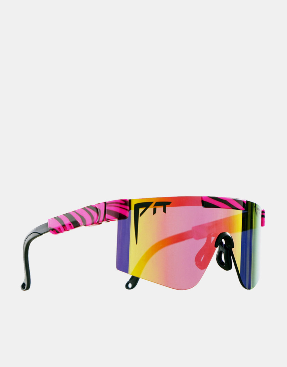 Pit Viper Hot Tropics Polarized Sunglasses - Rainbow Mirror