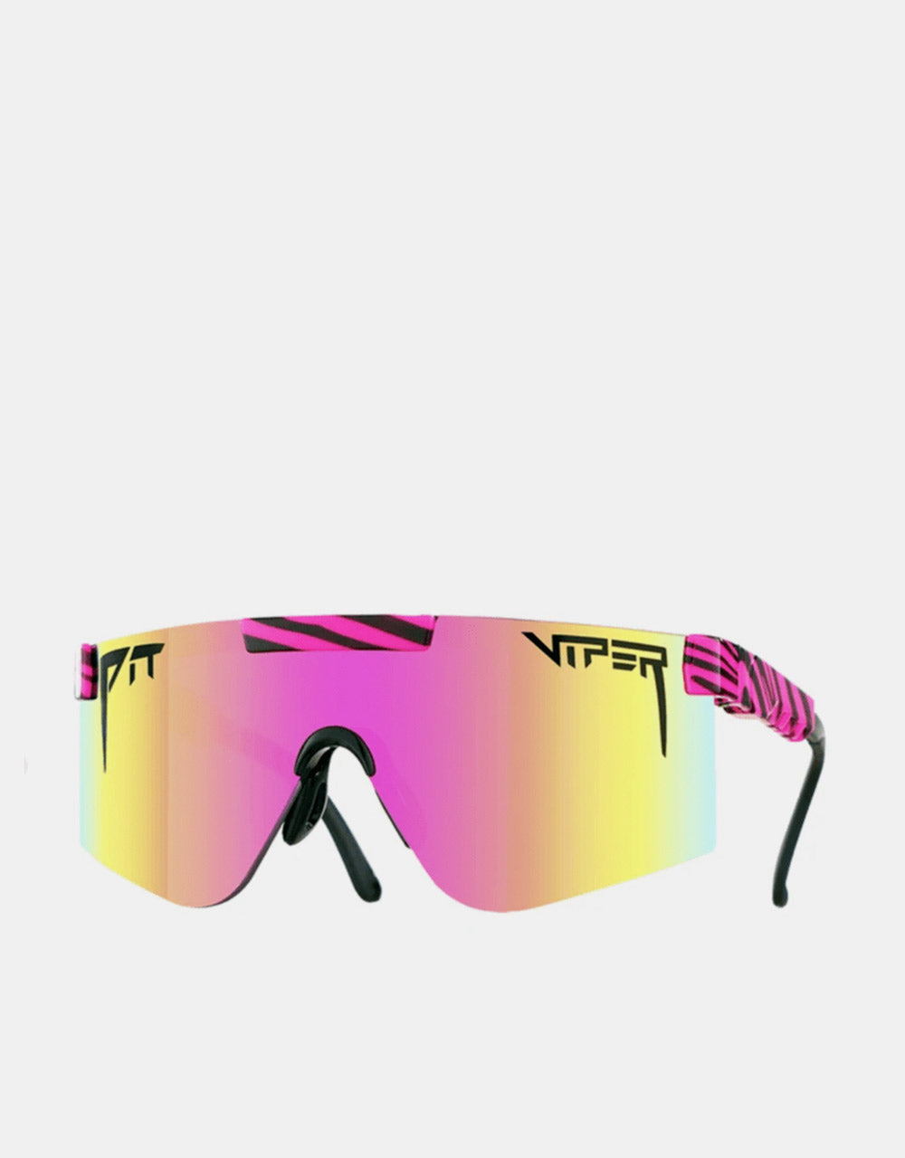 Pit Viper Hot Tropics Polarized Sunglasses - Rainbow Mirror