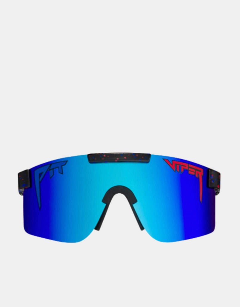 Pit Viper Peacekeeper Polarized Sunglasses - Blue Revo Mirror