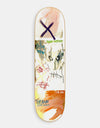 Heroin Day Painted Skateboard Deck - 8.625”