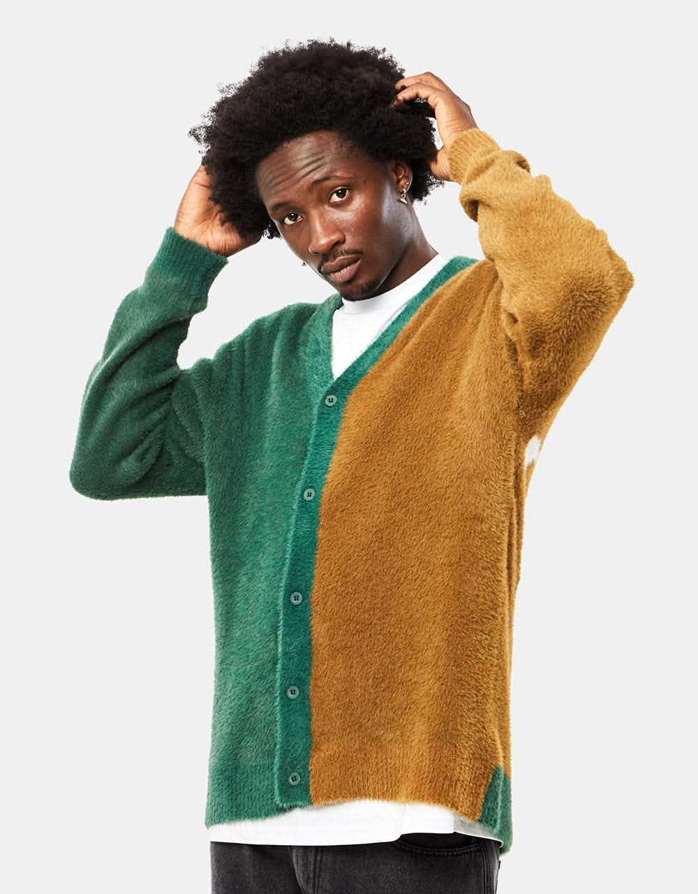 HUF Feels Good Cardigan - Brown – Route One
