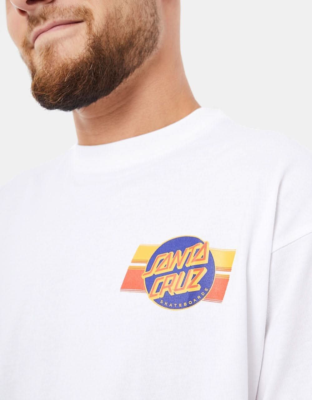 Santa Cruz Shark Trip T-Shirt - White