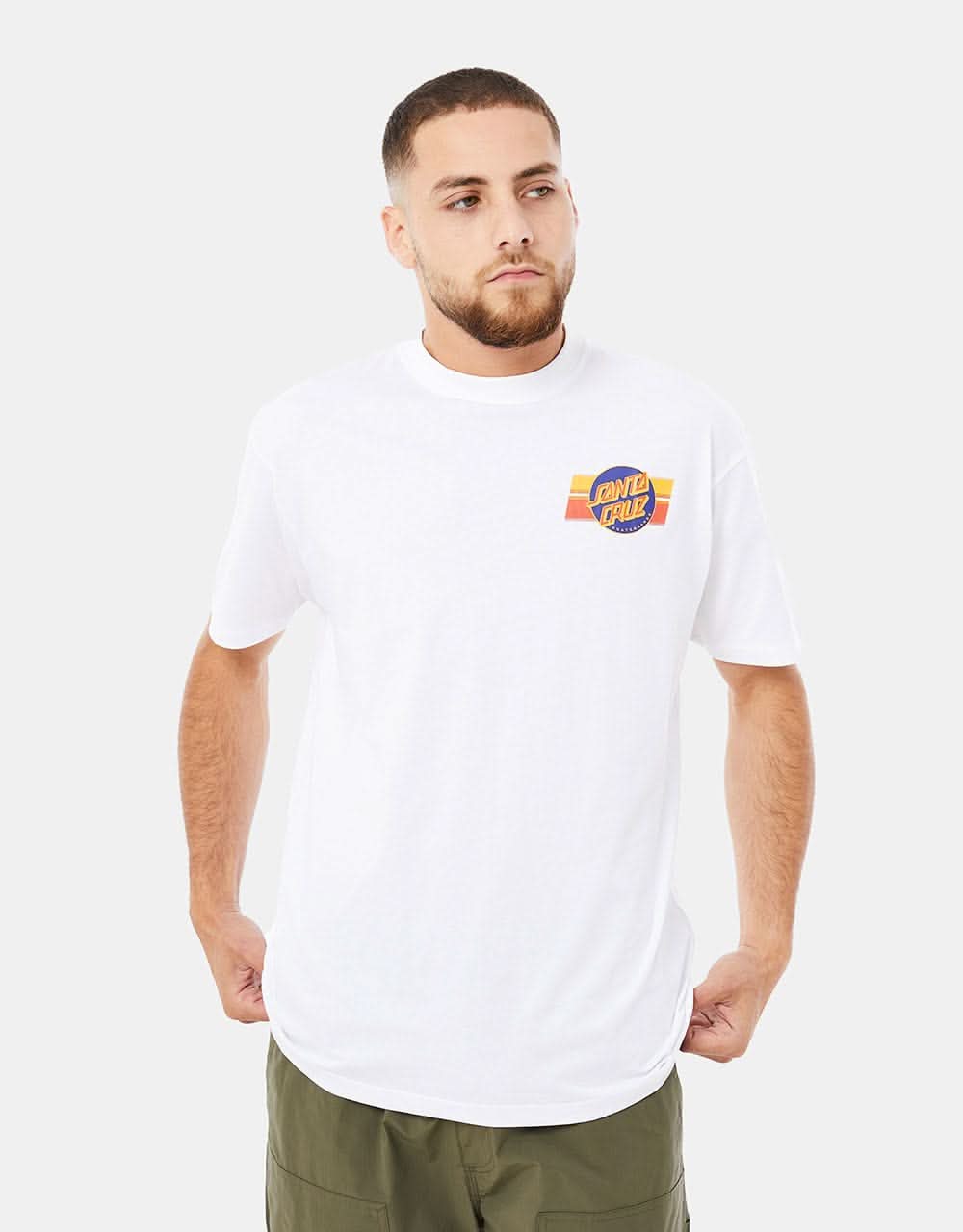 Santa Cruz Shark Trip T-Shirt - White