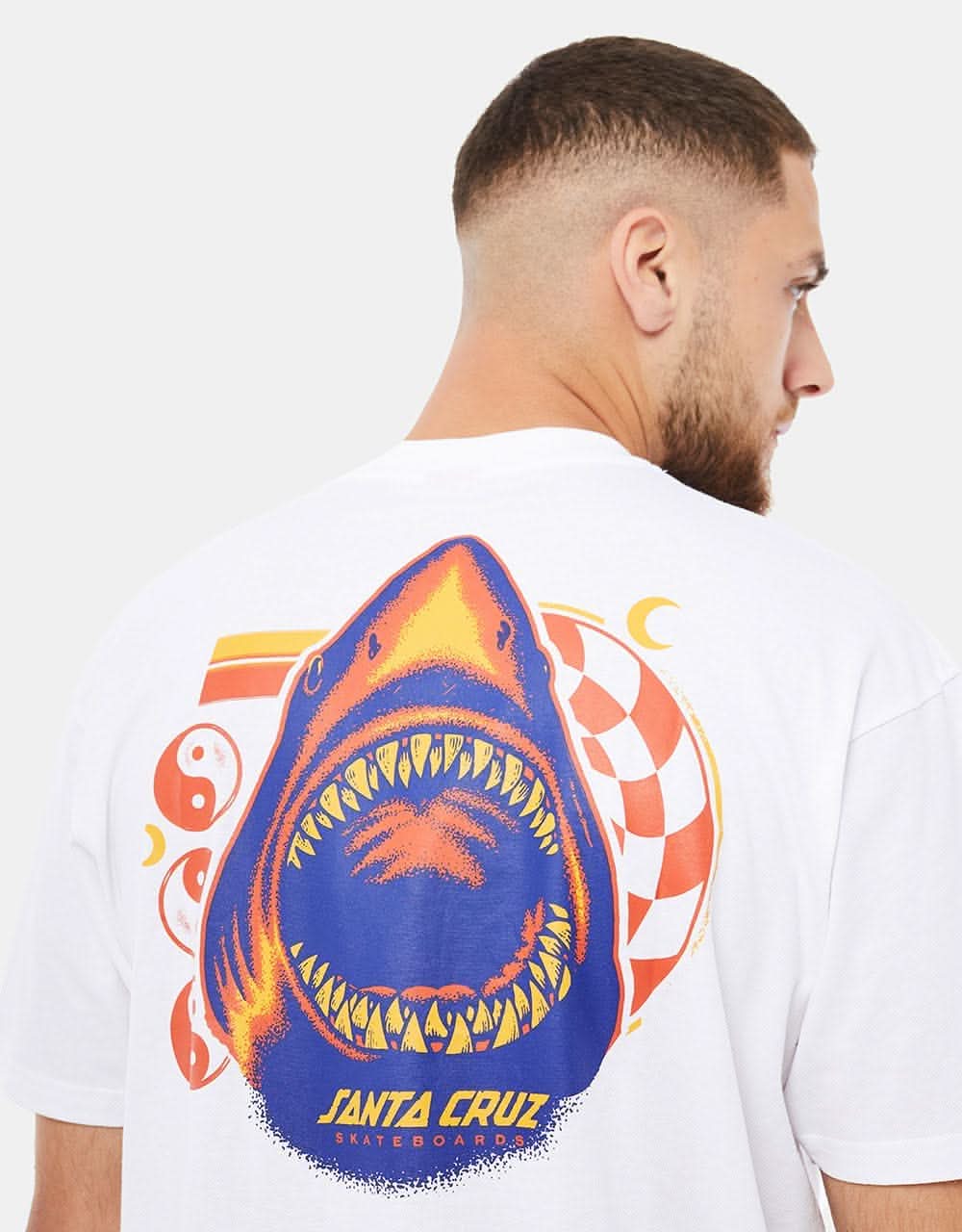 Santa Cruz Shark Trip T-Shirt - White