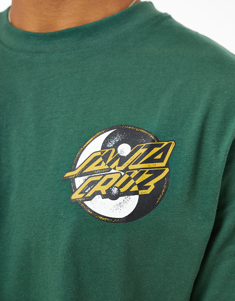 Santa Cruz Yin Yang Dot T-Shirt - Cedar