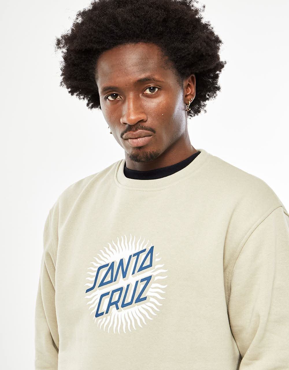 Santa Cruz Daylight Dot Front Crew - Nickel