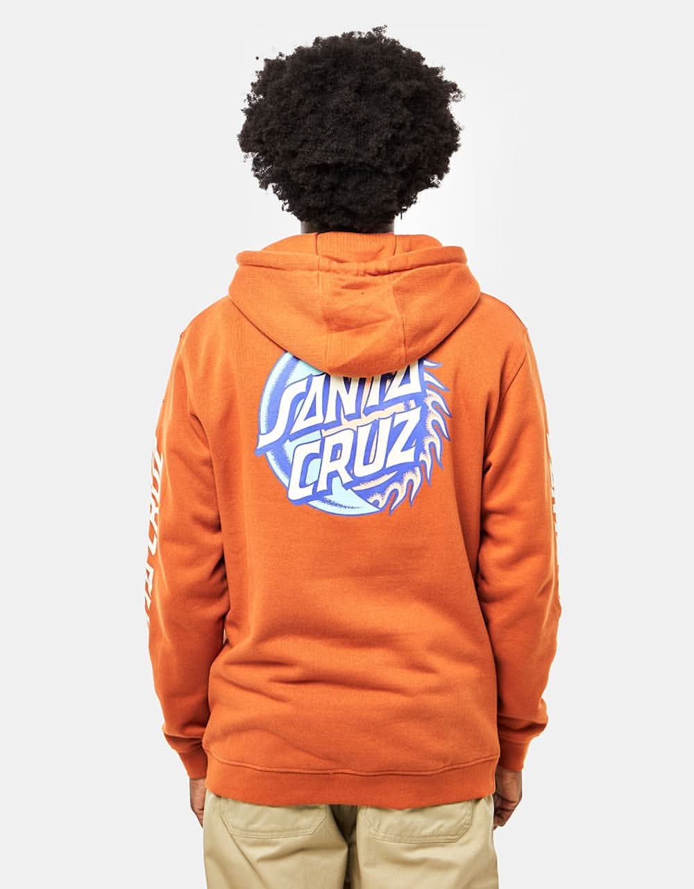 Santa Cruz Eclipse Dot Pullover Hoodie - Copper