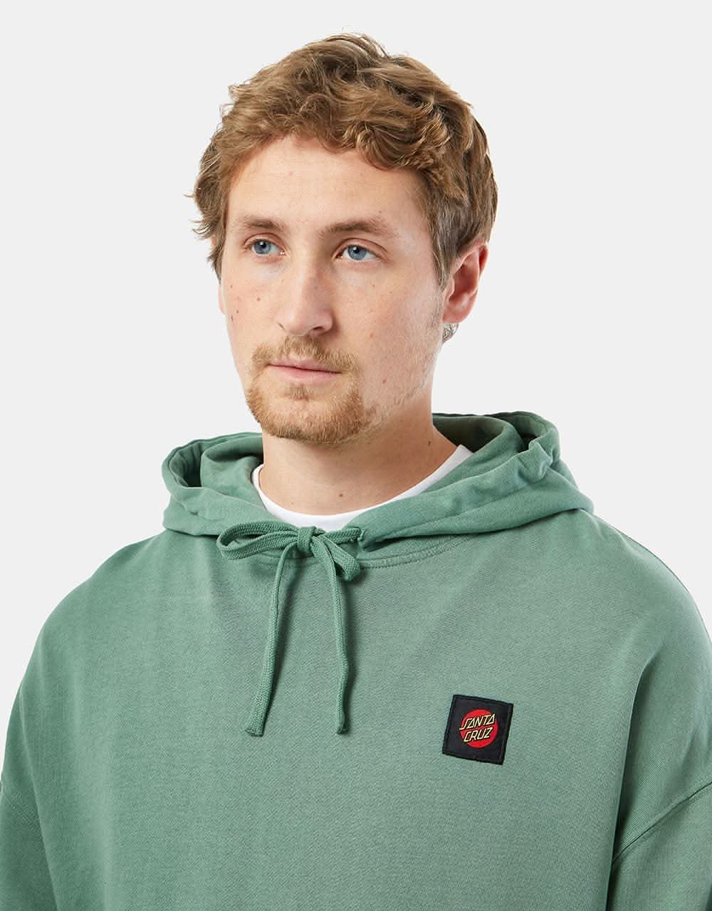 Santa Cruz Classic Label Pullover Hoodie - Mineral Green