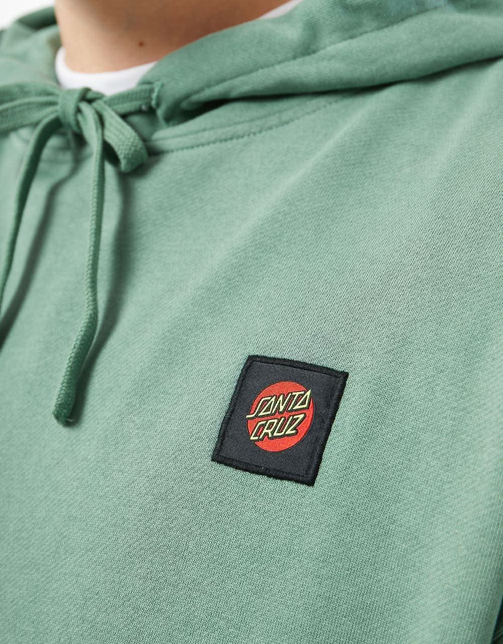 Santa Cruz Classic Label Pullover Hoodie - Mineral Green