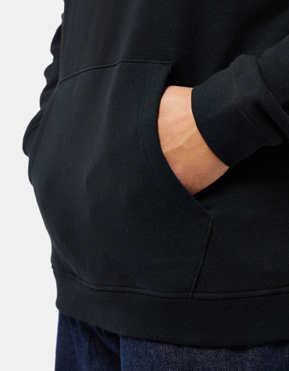 Santa Cruz Flamed Not A Dot Pullover Hoodie - Black