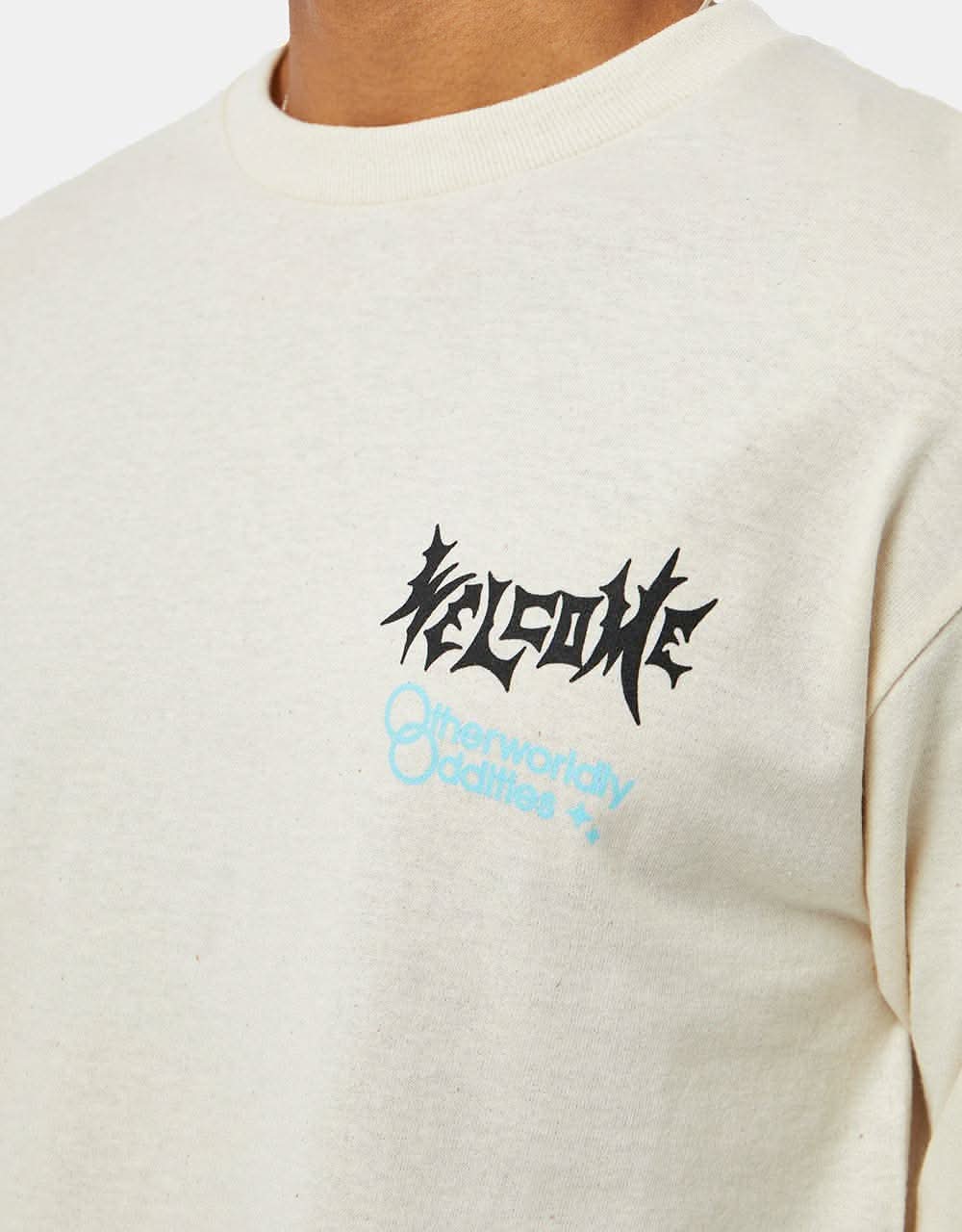 Welcome Widow L/S T-Shirt - Bone