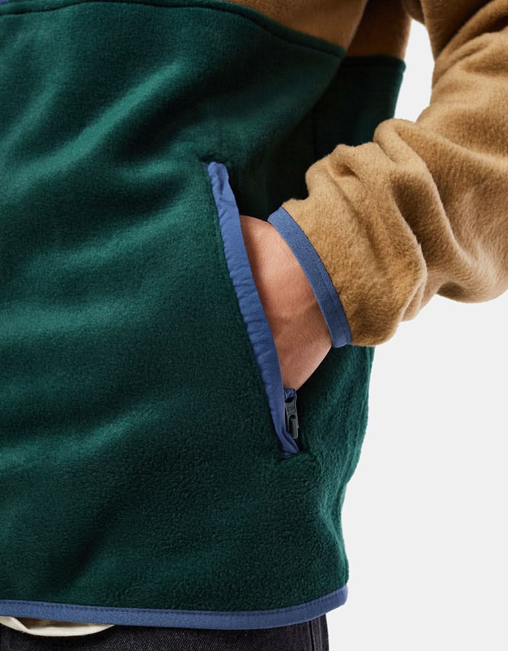 Columbia Backbowl™ Sherpa Full Zip Fleece - Delta/Spruce/Dark Mountain