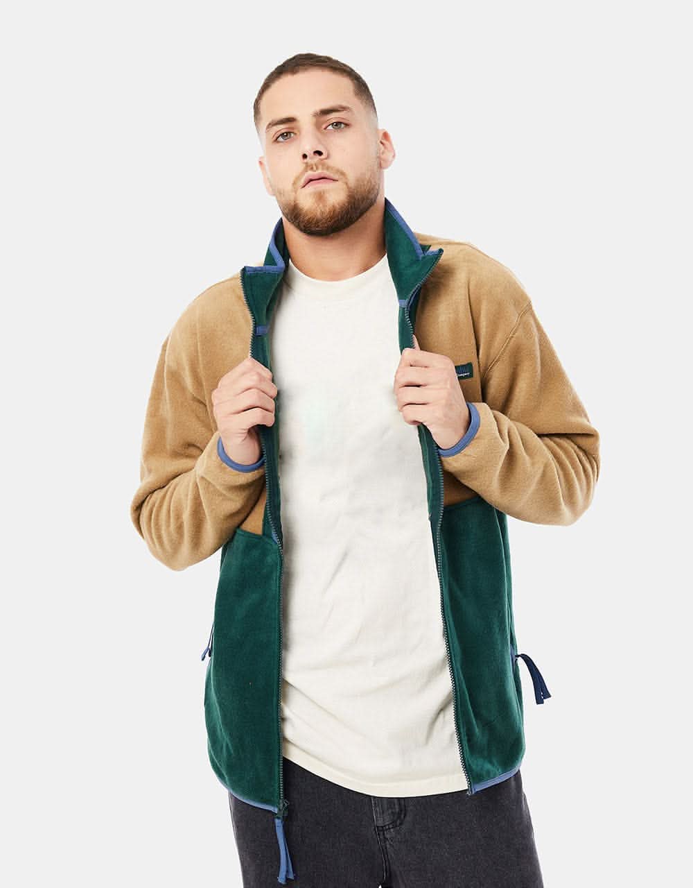 Columbia Backbowl™ Sherpa Full Zip Fleece - Delta/Spruce/Dark Mountain
