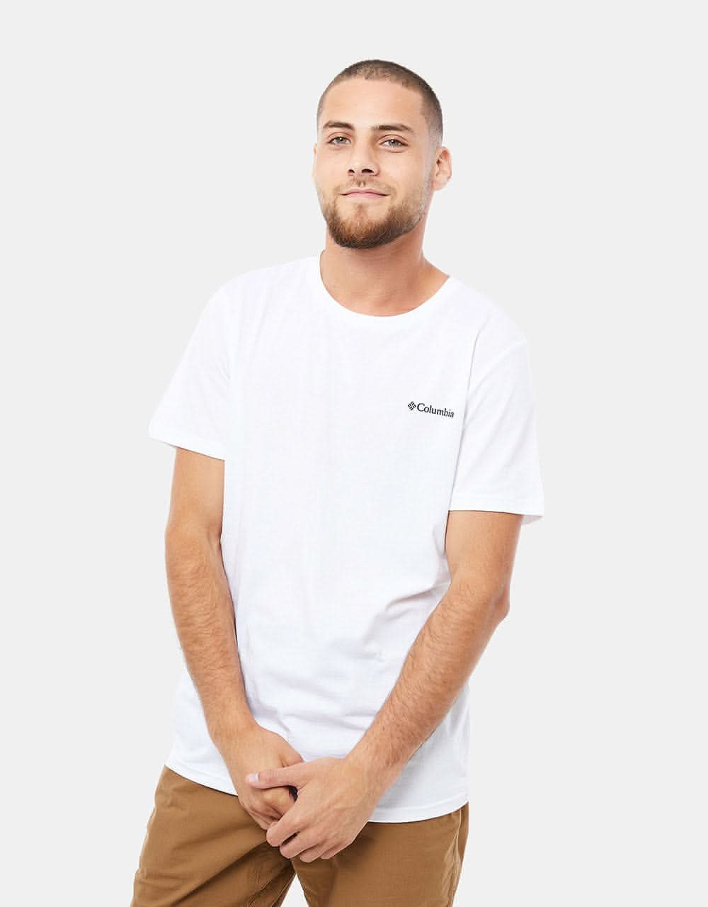 Columbia Rapid Ridge™ Back Graphic II T-Shirt - White/True Direction 2