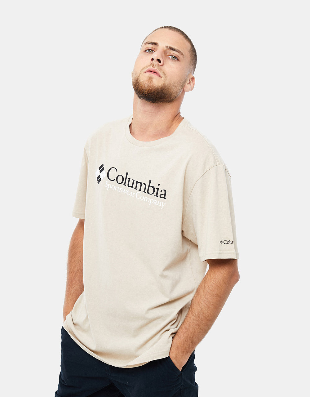 Columbia CSC Basic Logo™ T-Shirt - Ancient Fossil/Retro Logo