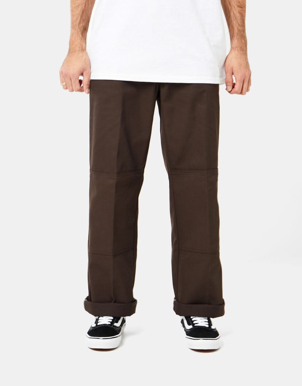 Dickies Double Knee Recycled Work Pant Dark Brown
