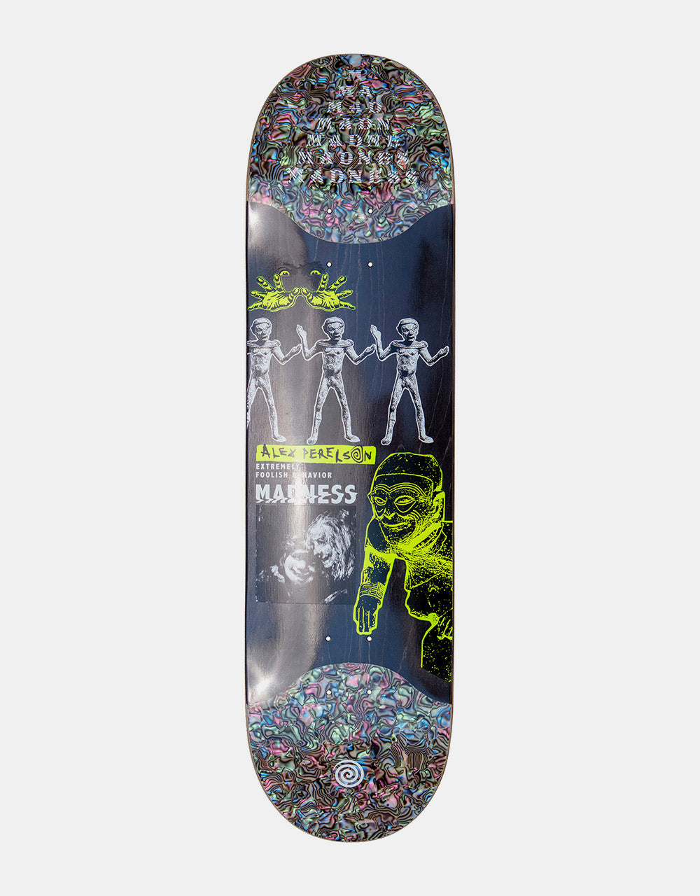 Madness Perelson Delusion Super Sap 'Slick' Skateboard Deck - 8.38"