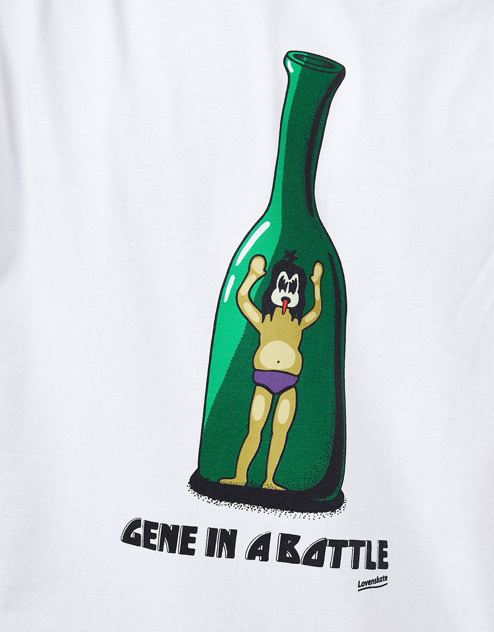 Lovenskate Gene In A Bottle T-Shirt - White