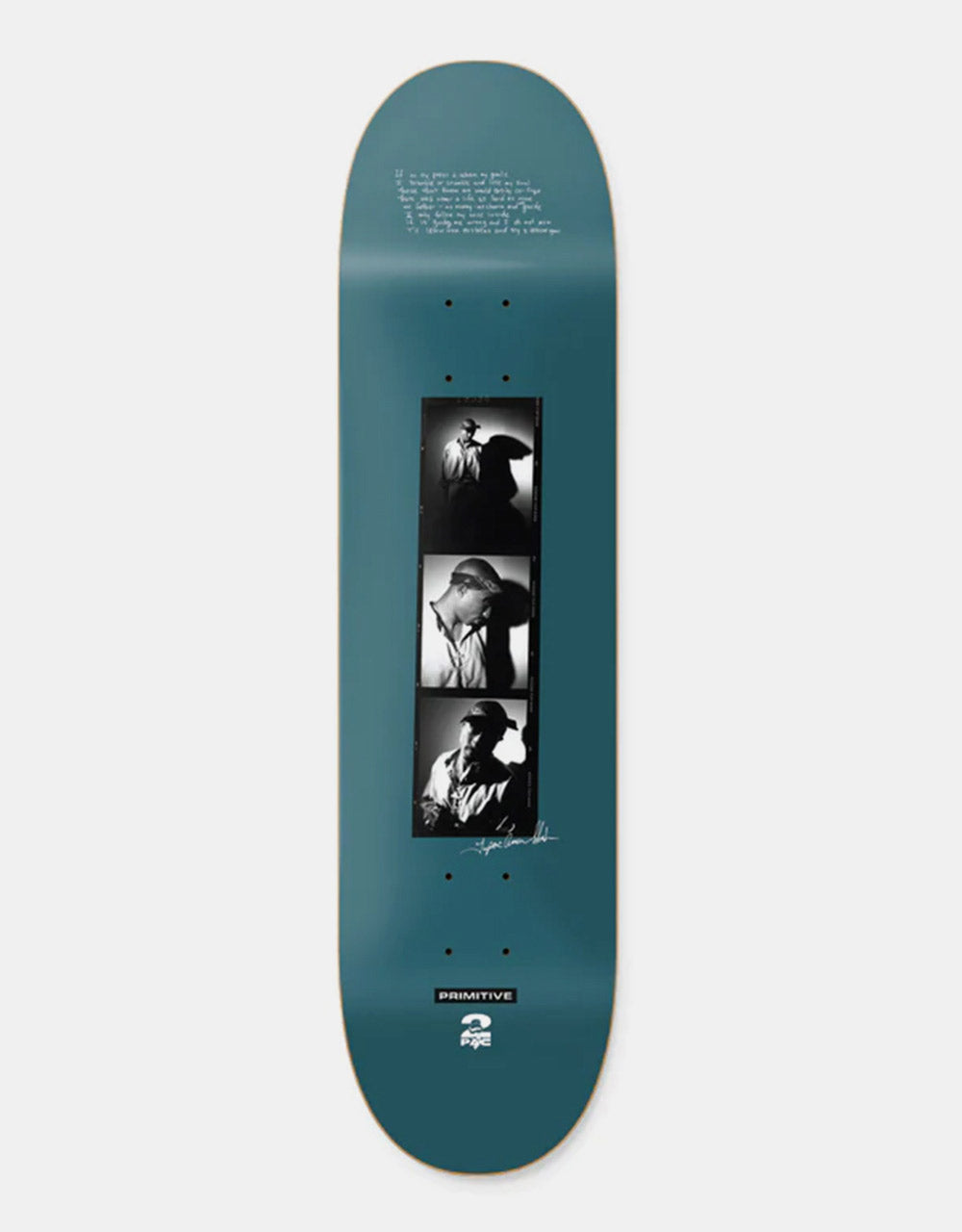 Primitive x Tupac Shadows Skateboard Deck - 8.125"