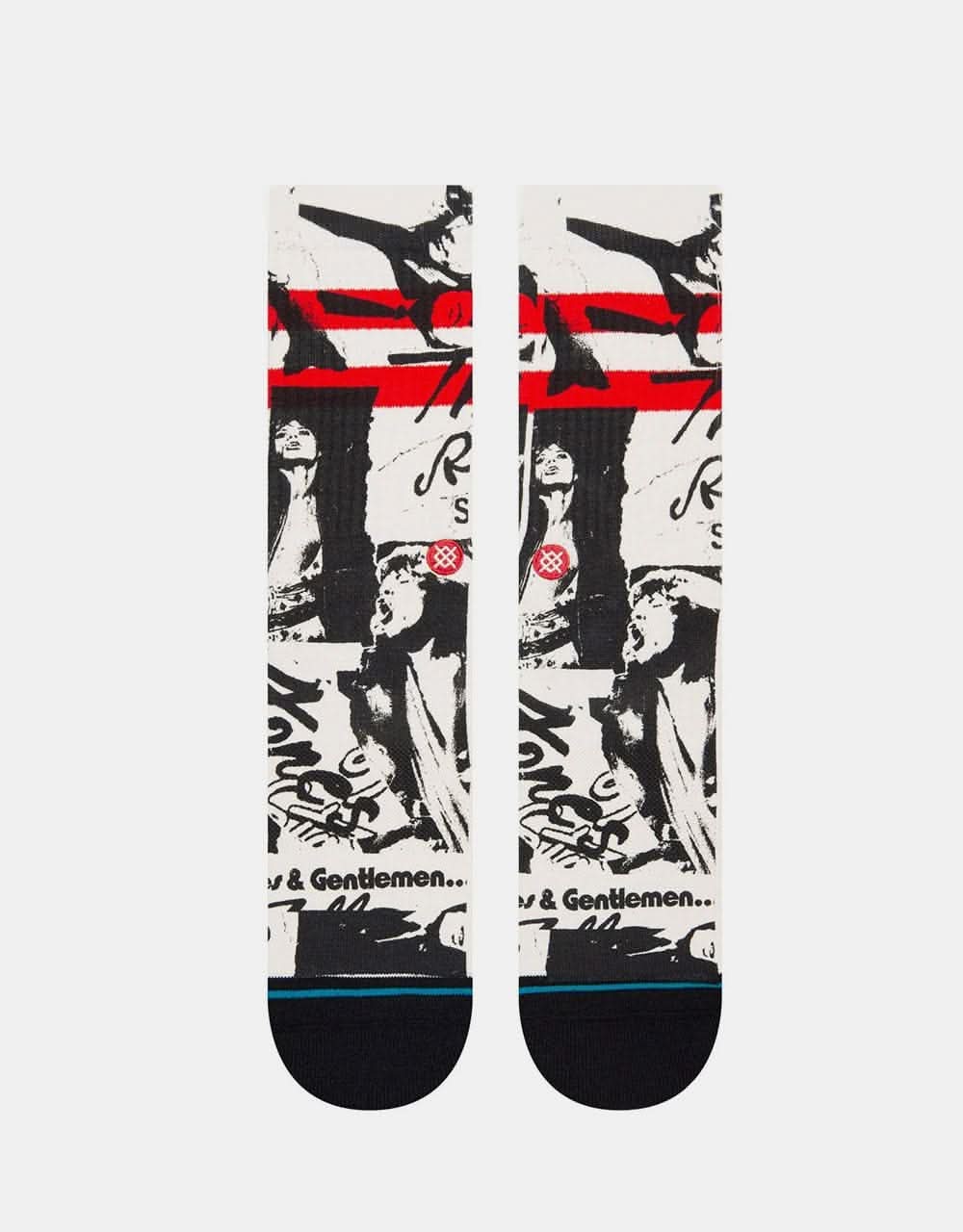 Stance x Rolling Stones Ladies And Gentlemen Crew Socks - Black