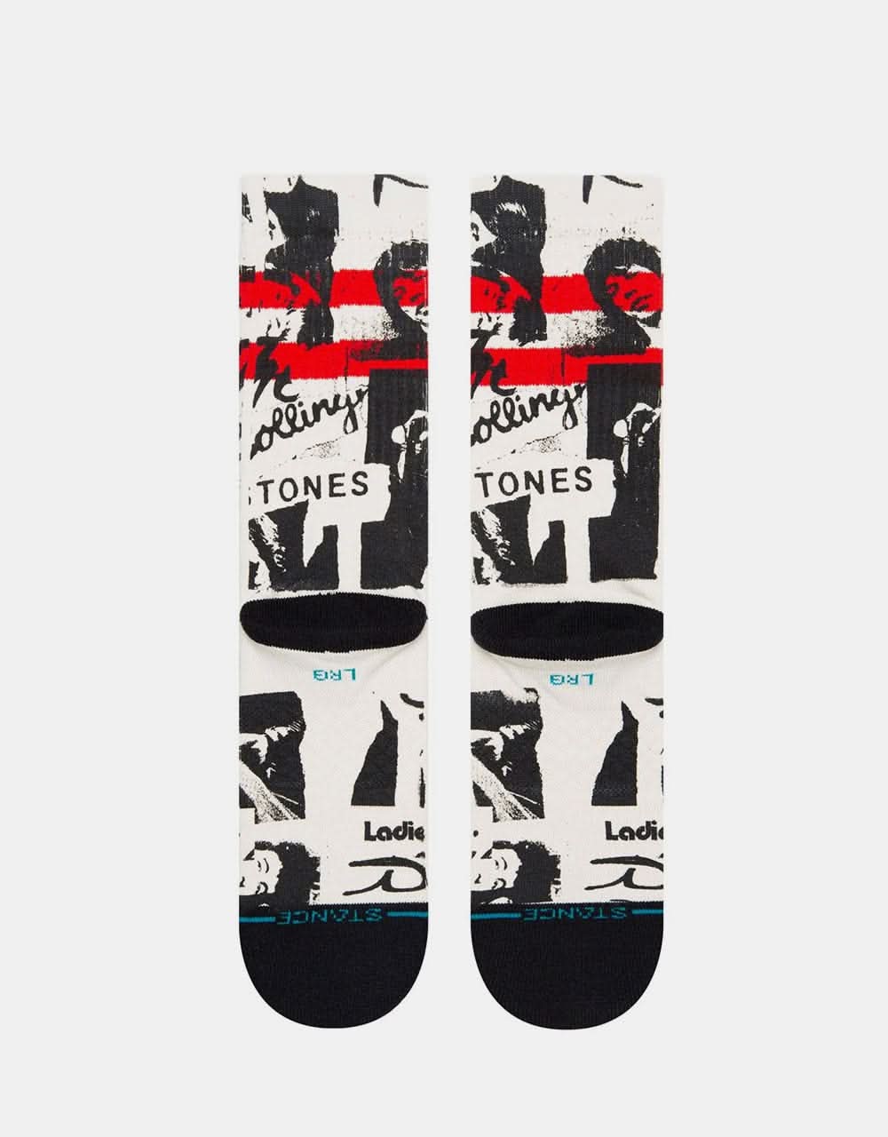 Stance x Rolling Stones Ladies And Gentlemen Crew Socks - Black