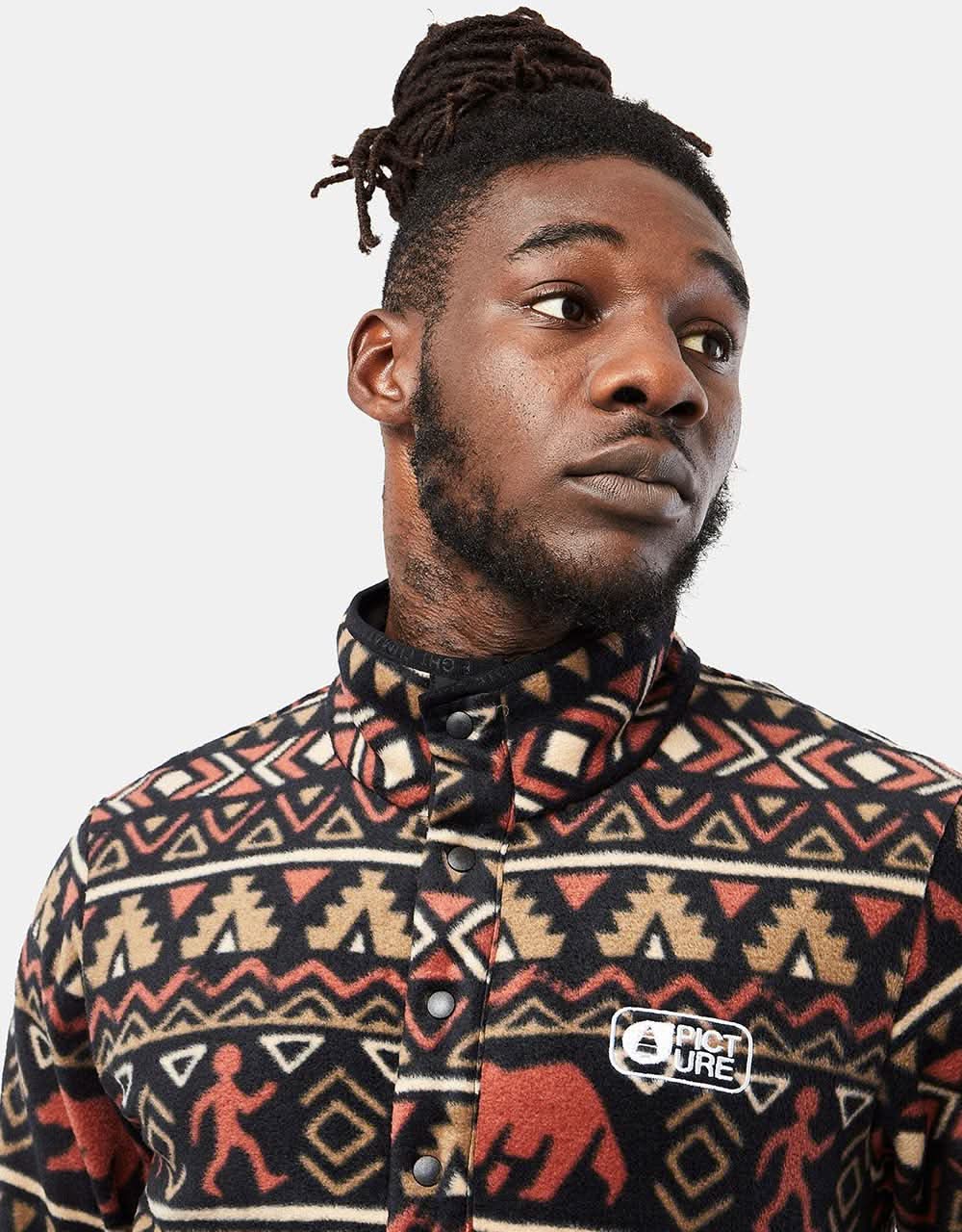 Picture Takysi 1/4 Zip Fleece - Orial print