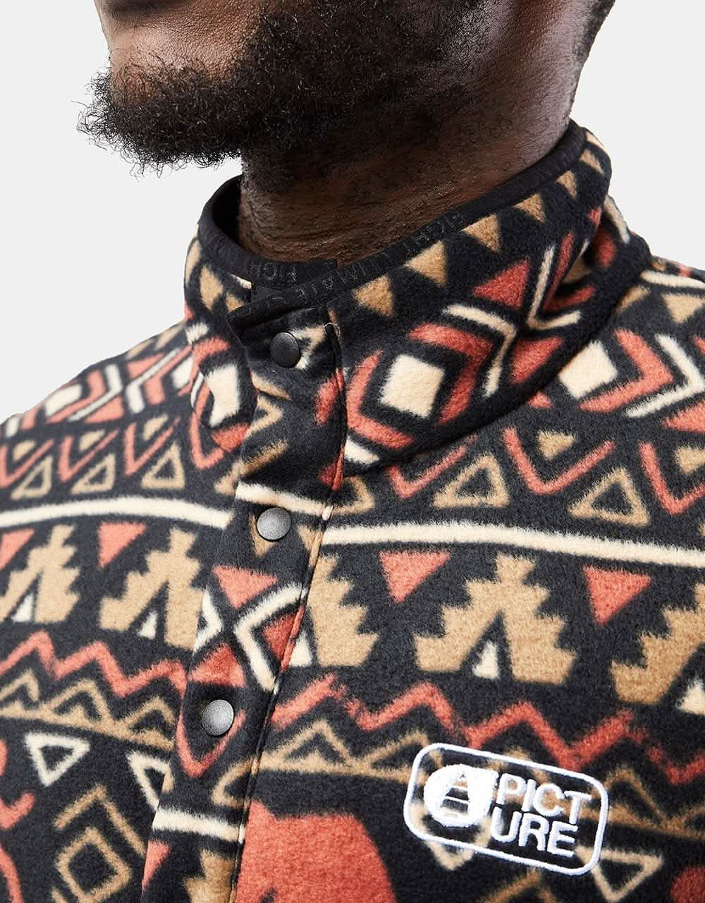 Picture Takysi 1/4 Zip Fleece - Orial print