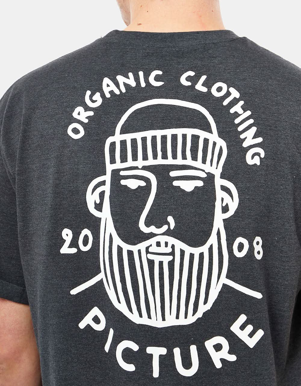 Picture Yann T-Shirt - Dark Grey Melange