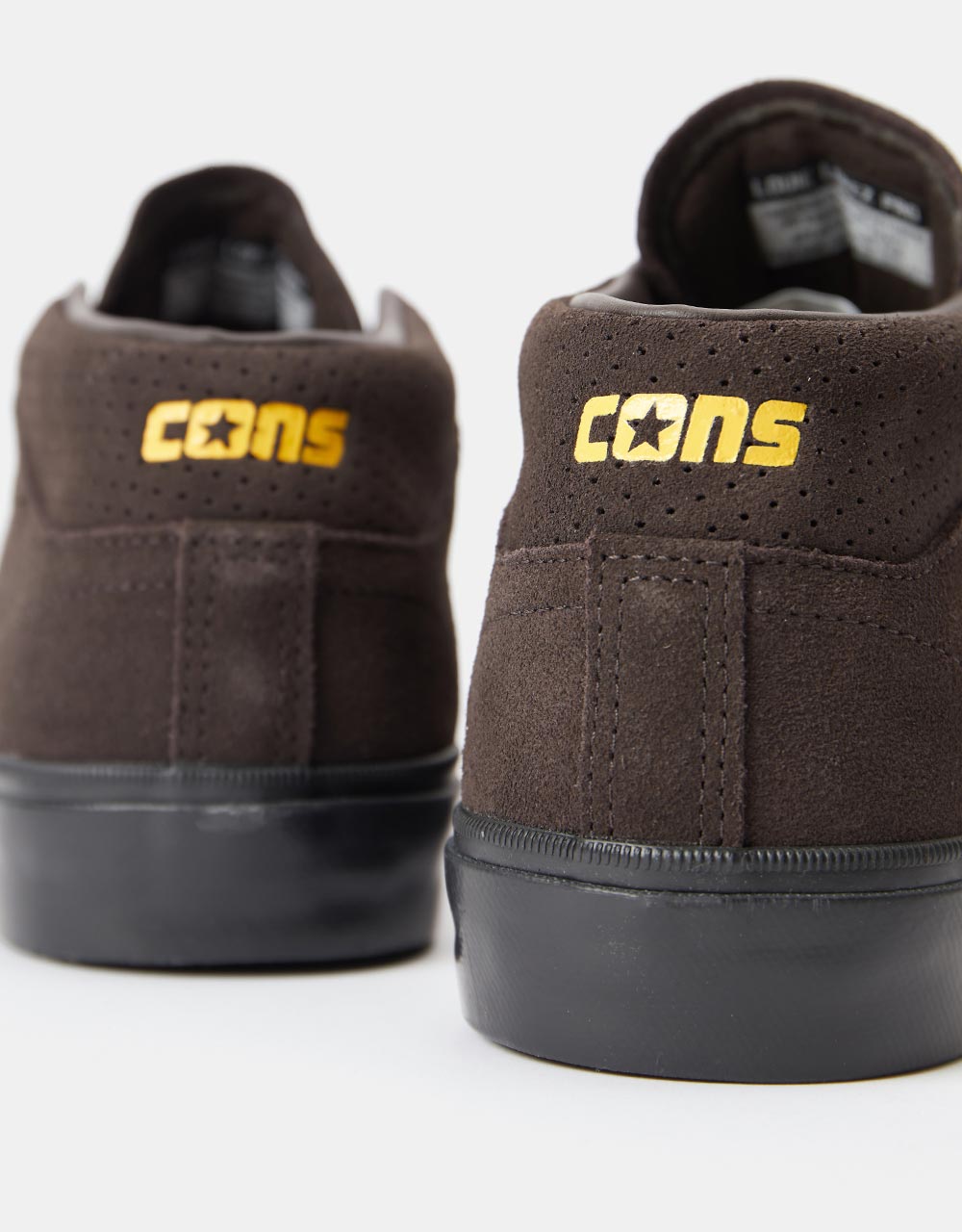 Converse Cons Louie Lopez Pro Mid Skate Shoes - Velvet Brown/Amarillo/Black