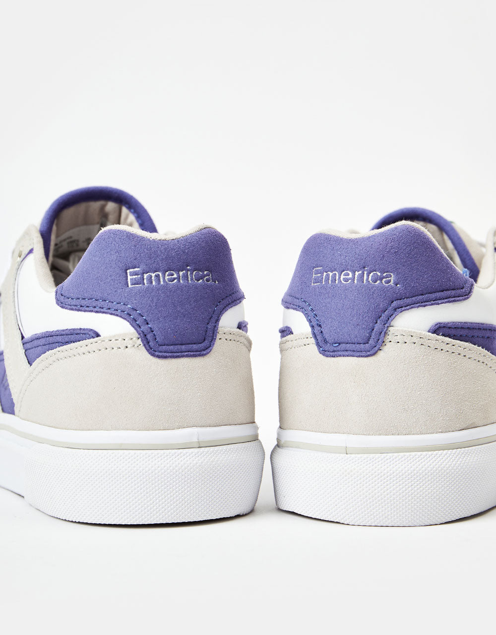 Emerica Tilt G6 Vulc Skate Shoes - Tan/White/Gum