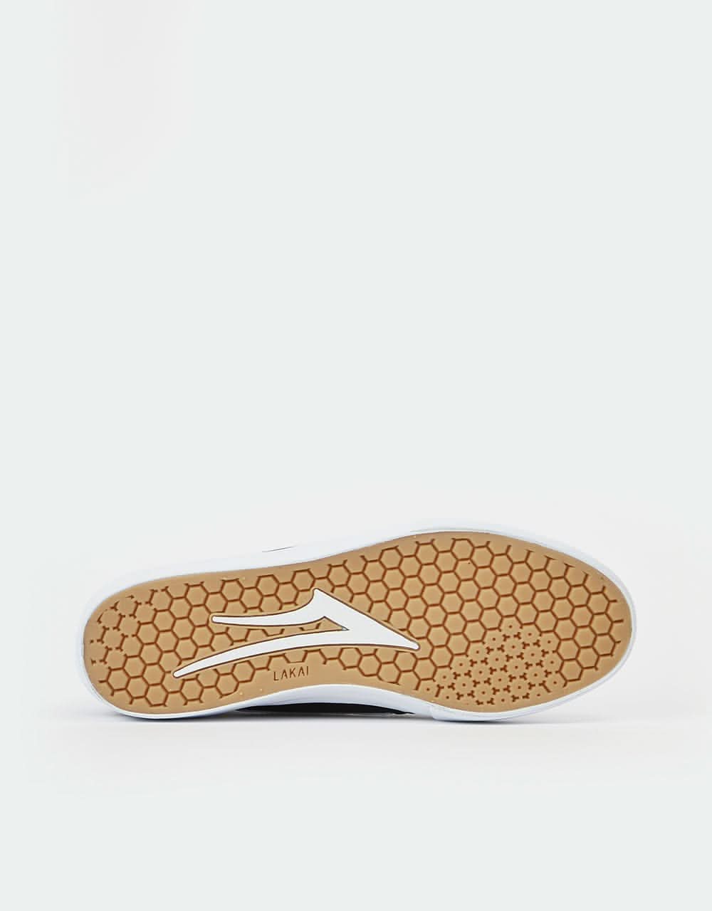 Lakai Flaco II Skate Shoes - Black/White Suede