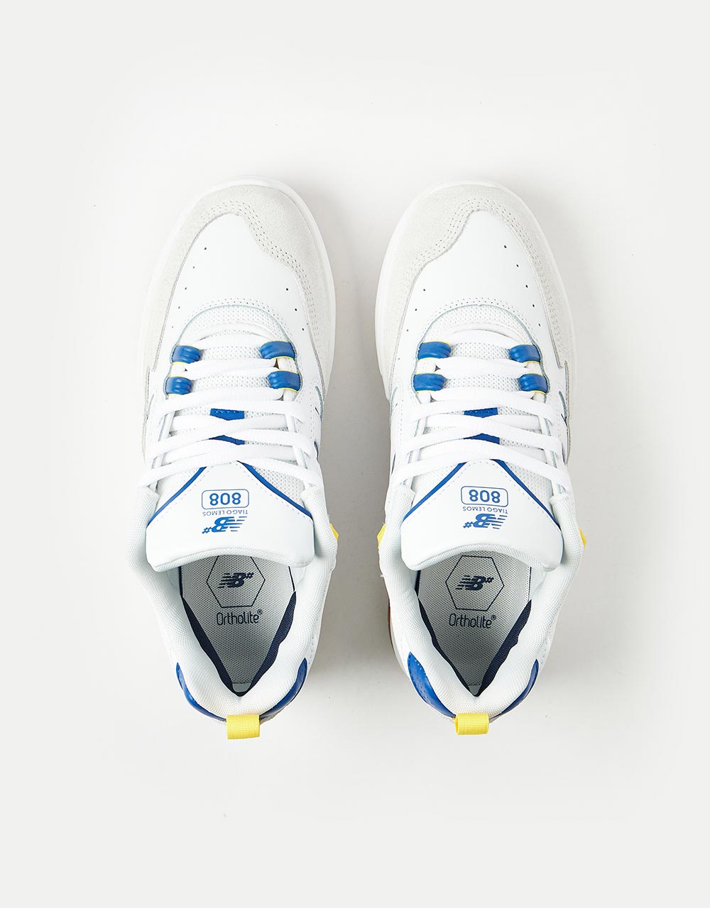 New Balance Numeric 808 Skate Shoes - White/Royal