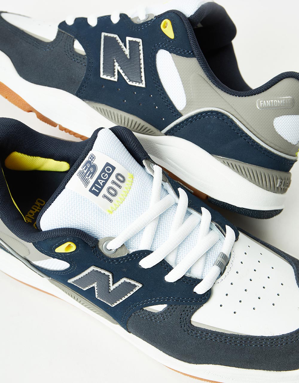 New Balance Numeric 1010 Skate Shoes - Navy/Yellow
