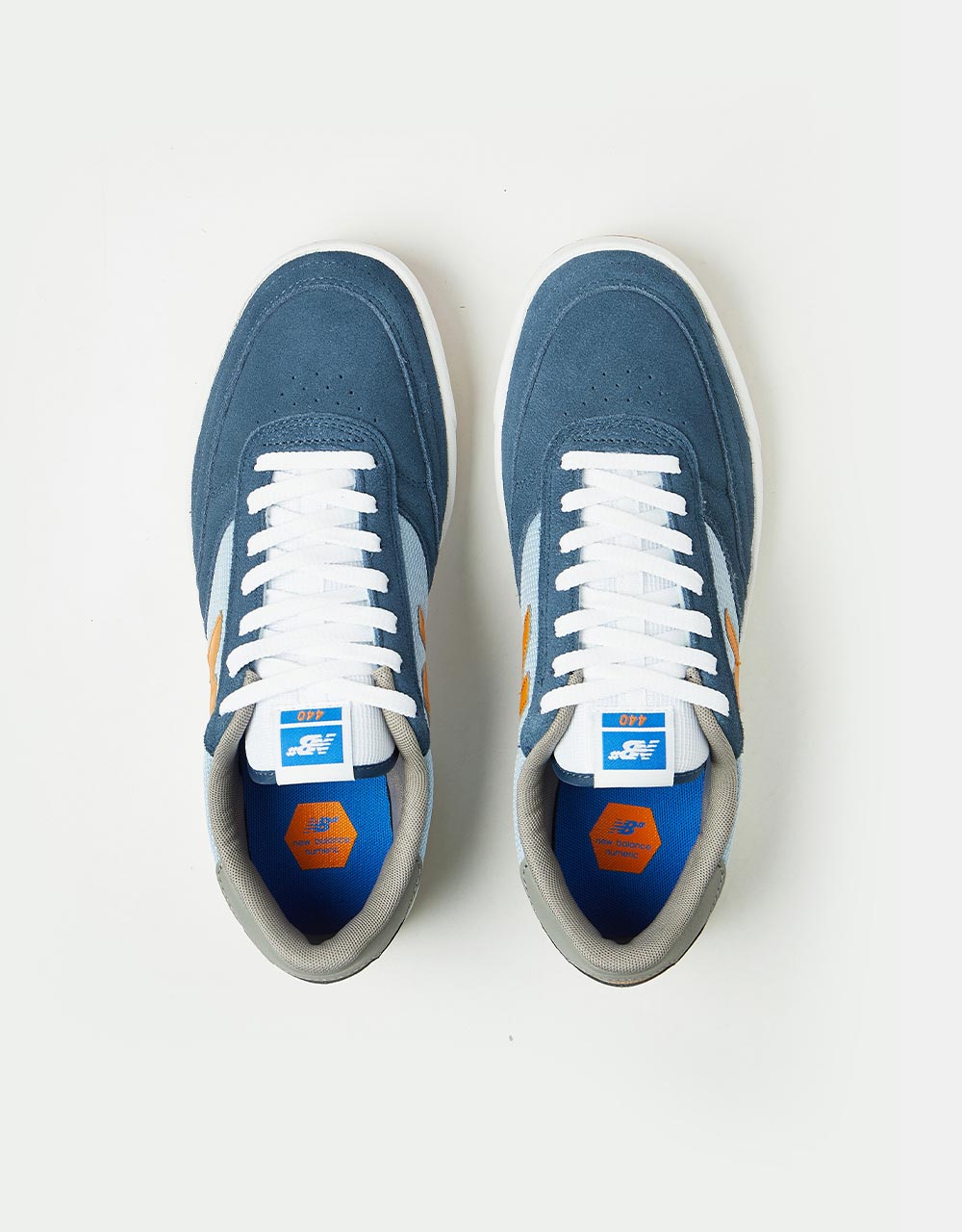 New Balance Numeric 440 Skate Shoes - Slate Blue/Orange