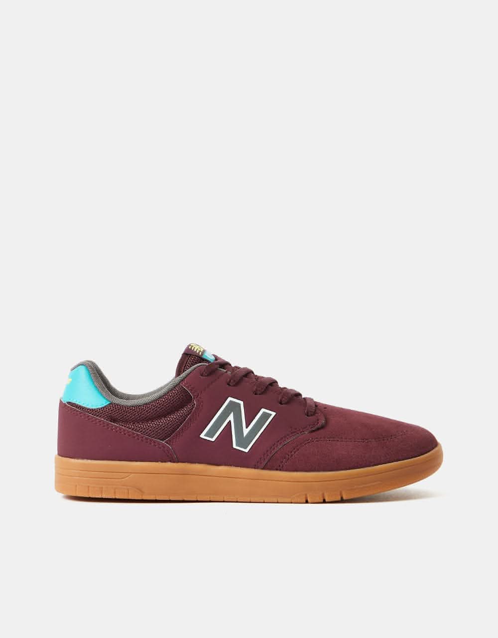 New Balance Numeric 425 Skate Shoes - Burgundy/Gum
