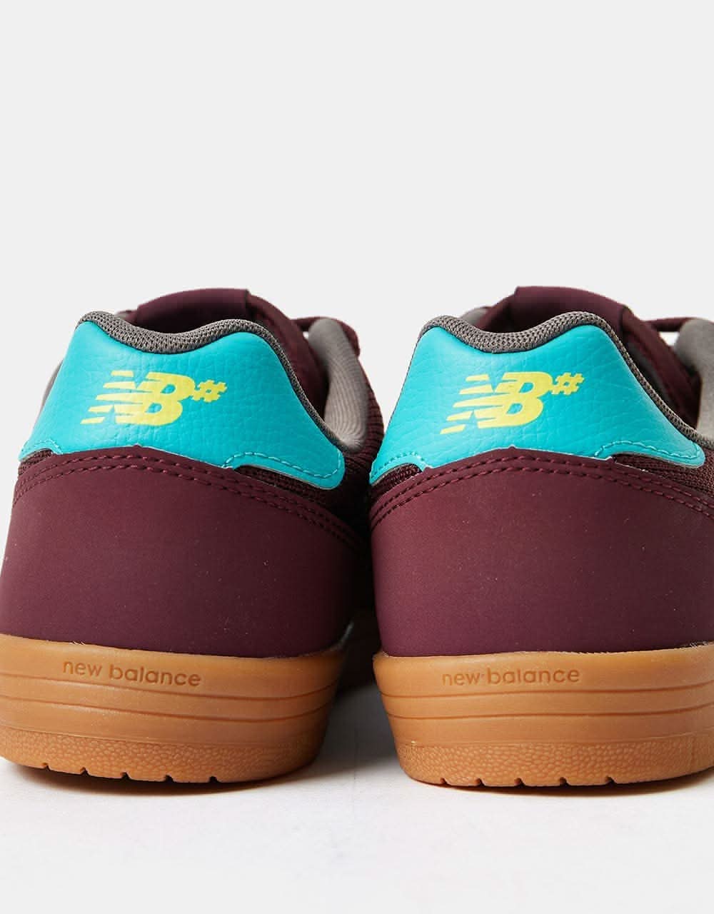 New Balance Numeric 425 Skate Shoes - Burgundy/Gum