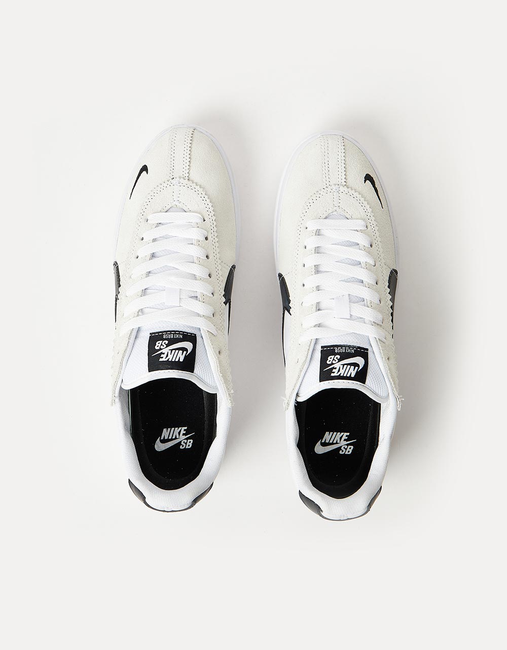 Nike SB BRSB Eco Skate Shoes - White/Black-White-Black