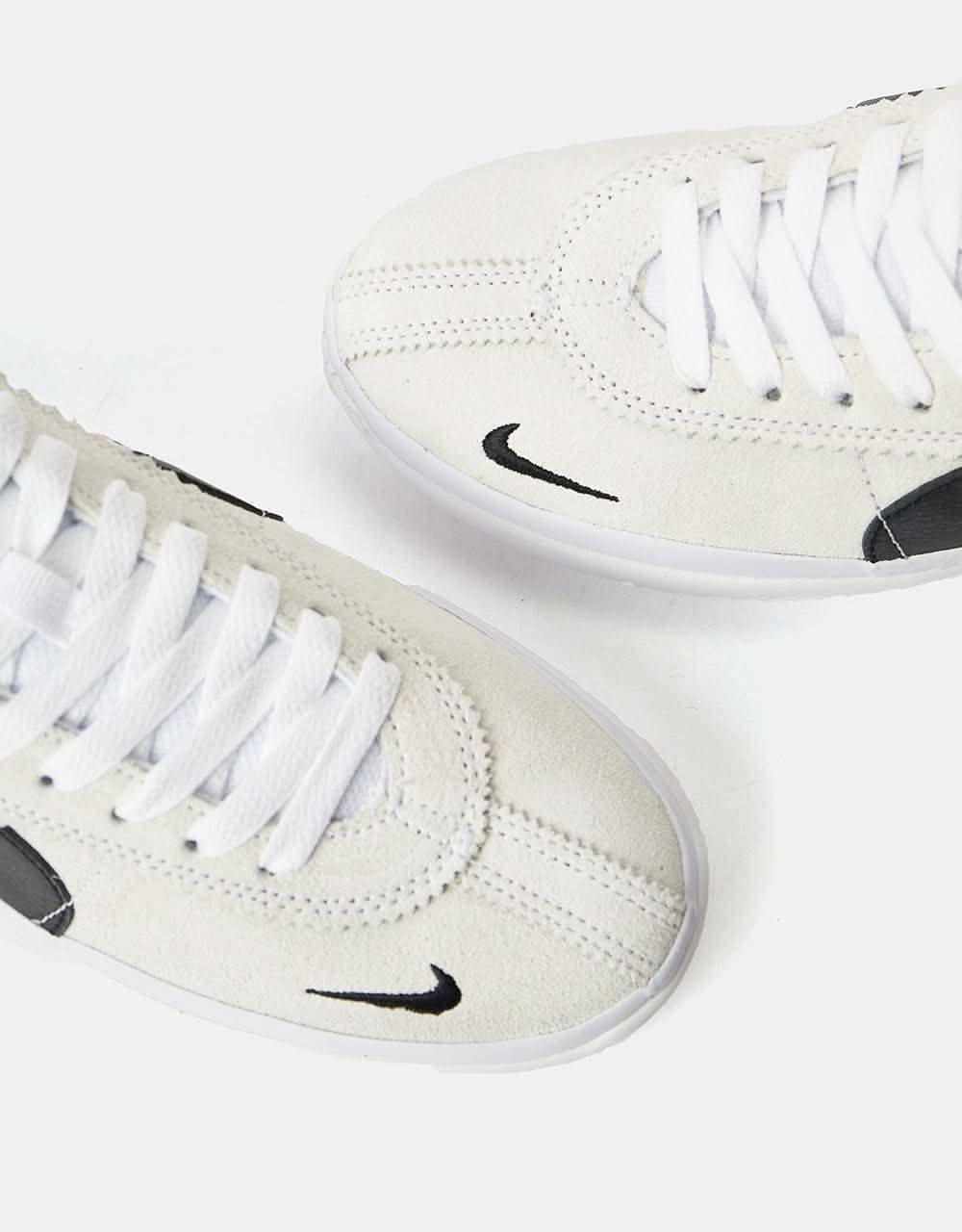 Nike SB BRSB Eco Skate Shoes - White/Black-White-Black