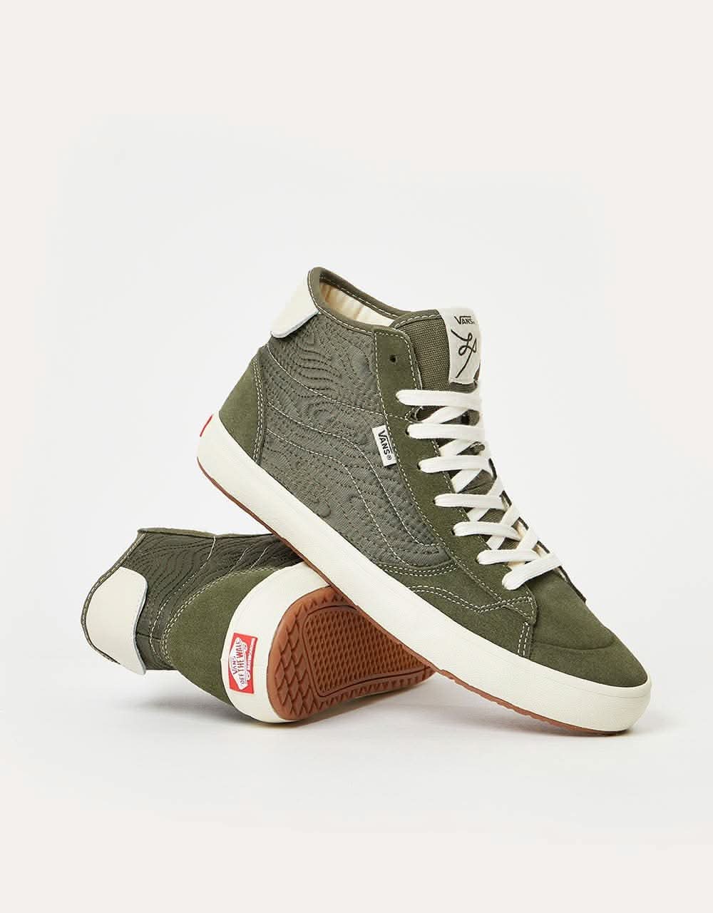 Vans The Lizzie Skate Shoes - (Quilted) Grape Leaf