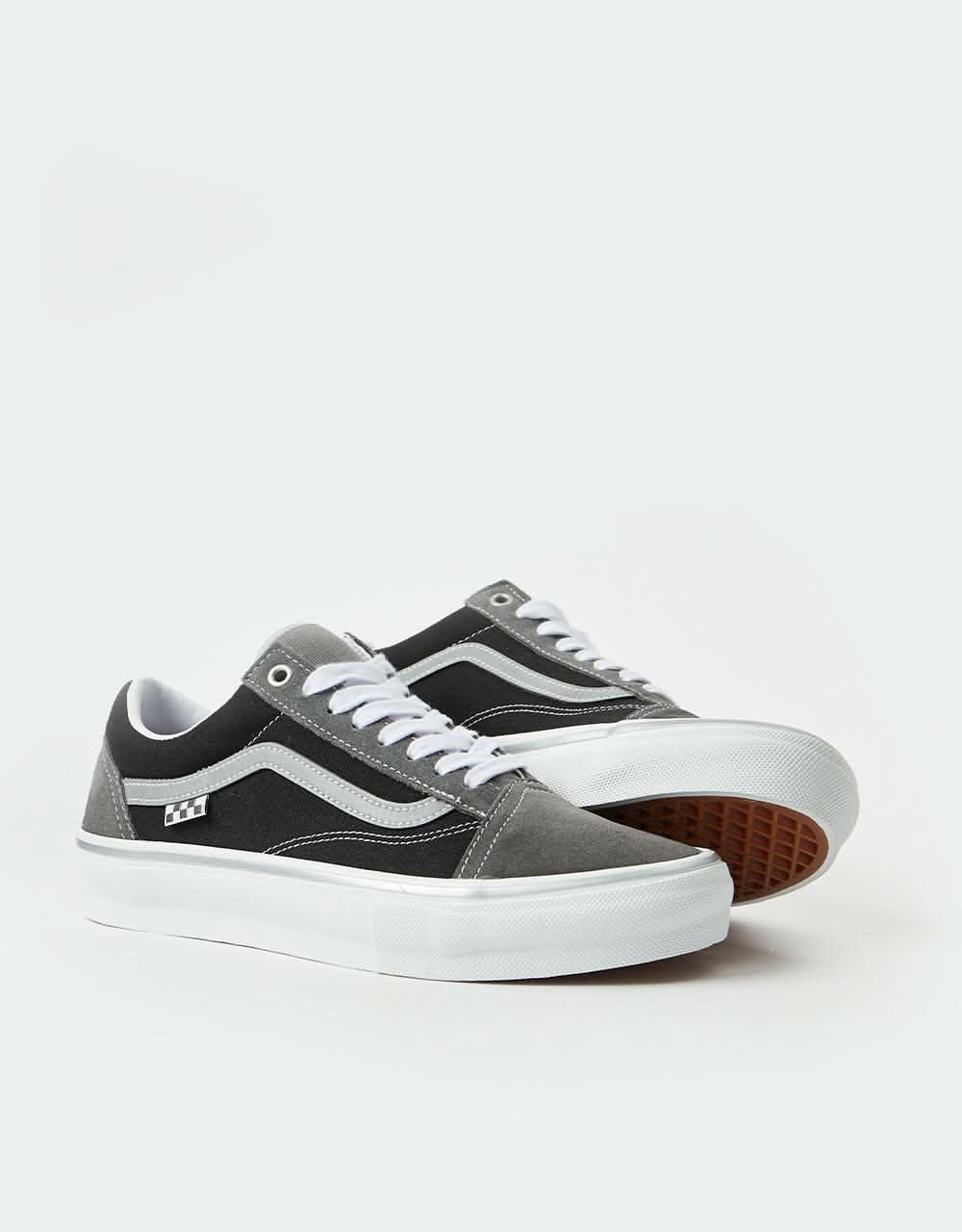 Vans Skate Old Skool Shoes (Reflective) Black/Grey
