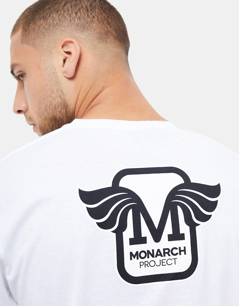 Monarch Horus Gradient T-Shirt - White