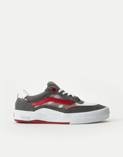 Vans Wayvee Skate Shoes - Grey/Red